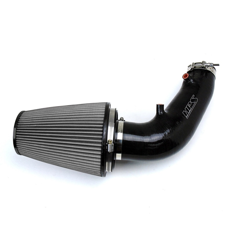 HPS Performance Shortram Air Intake Kit (Black) - Honda S2000 AP2 2.2L F22 drive-by-wire (2006-2009)