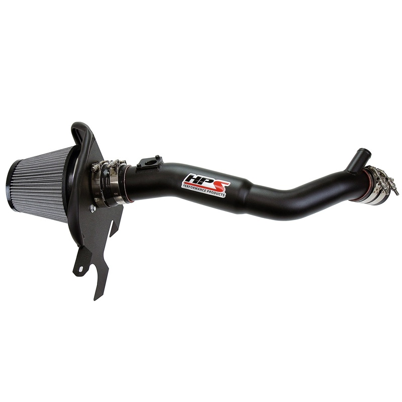 HPS Performance Shortram Air Intake Kit (Black) - Lexus IS200t 2.0L Turbo (2016-2017) Includes Heat Shield