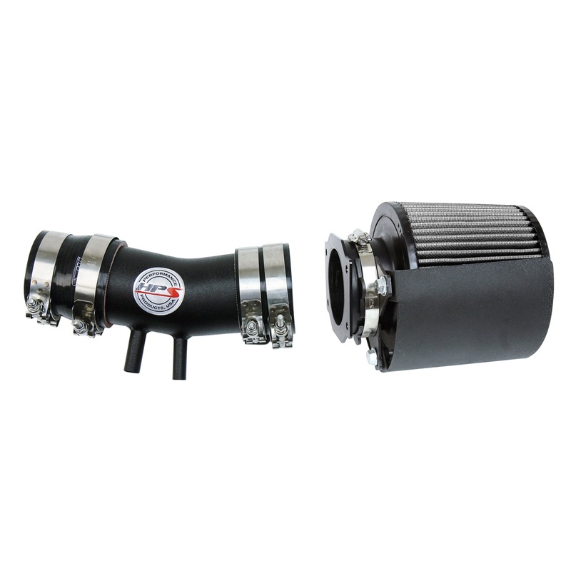HPS Performance Shortram Air Intake Kit (Black) - Nissan Frontier 3.3L V6 Non Supercharged (1999-2004) Includes Heat Shield