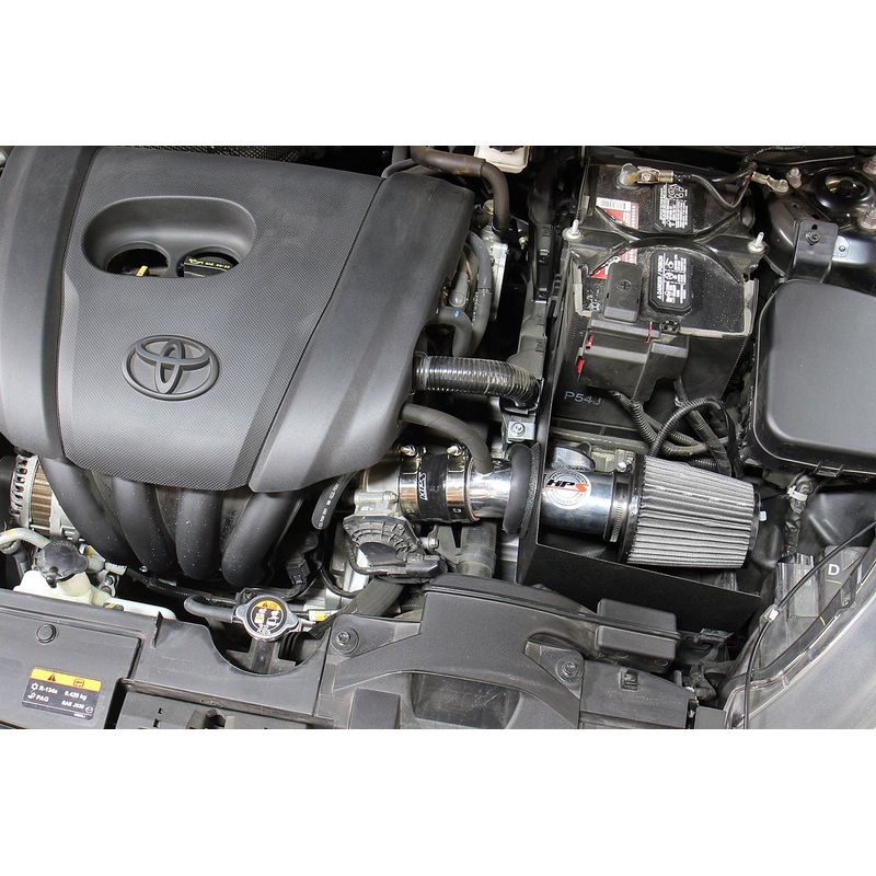 HPS Performance Shortram Air Intake Kit (Black) - Scion iA 1.5L (2016) Includes Heat Shield