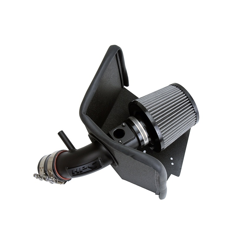 HPS Performance Shortram Air Intake Kit (Black) - Scion iM 1.8L (2016) Includes Heat Shield