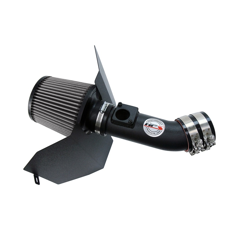 HPS Performance Shortram Air Intake Kit (Black) - Subaru WRX 2.0L Turbo (2002-2005) Includes Heat Shield