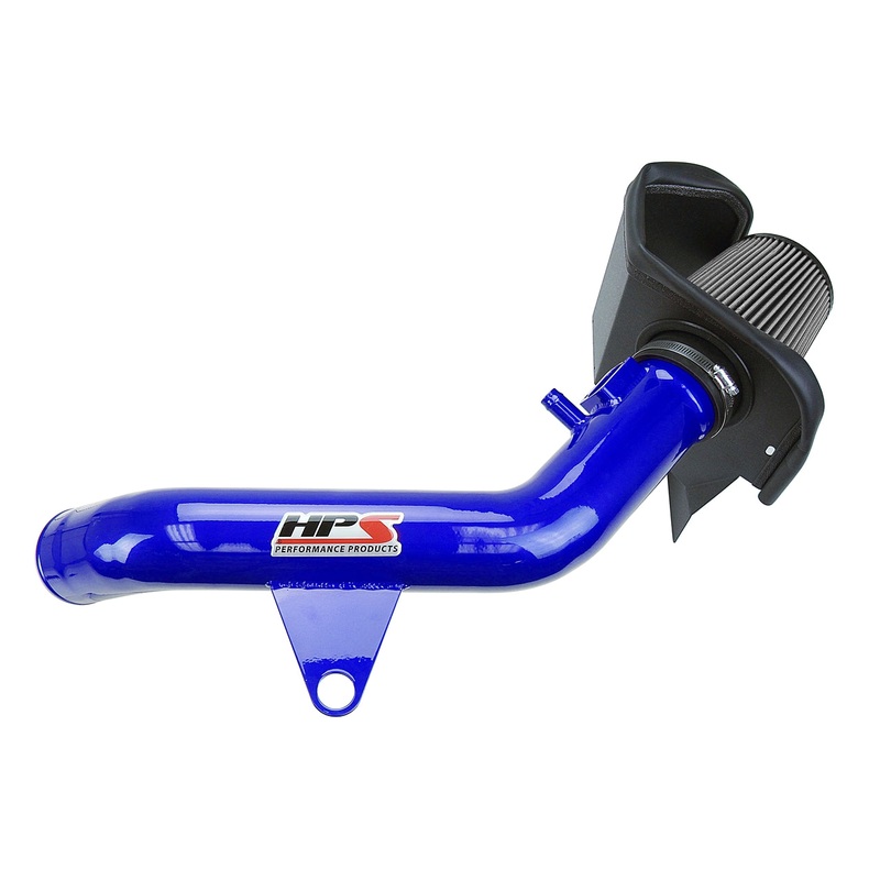 HPS Performance Shortram Air Intake Kit (Blue) - BMW 335ix F30 3.0L Turbo N55 (2012-2015) Includes Heat Shield