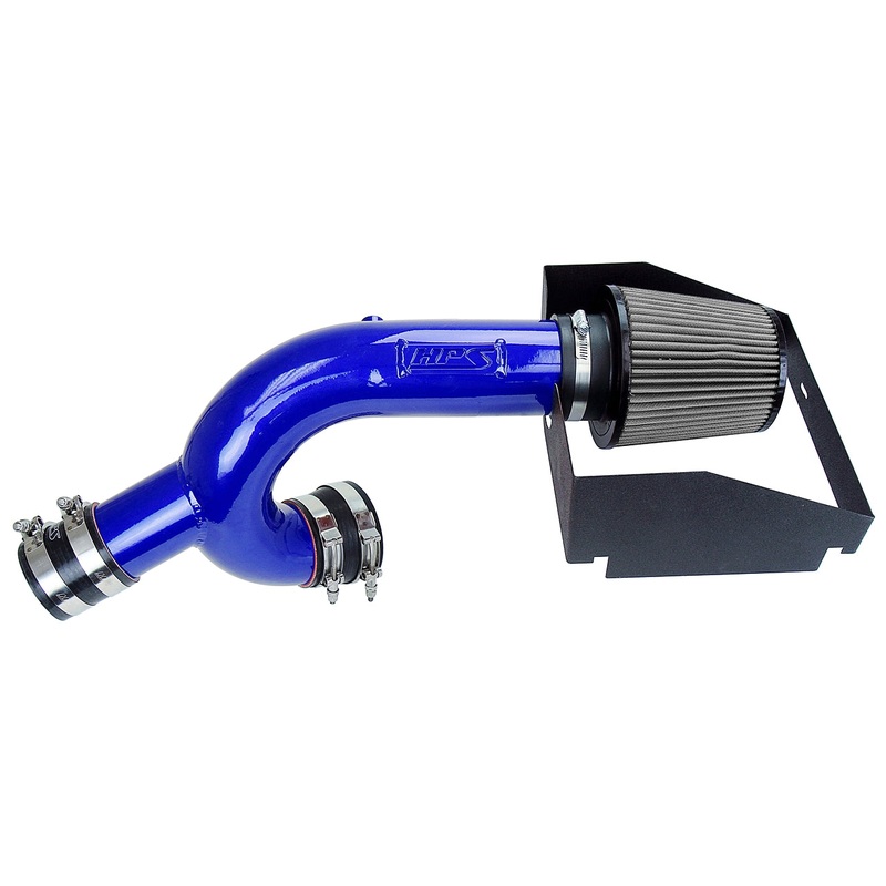 HPS Performance Shortram Air Intake Kit (Blue) - Ford F150 3.5L Eco boost Turbo (2015-2016) Includes Heat Shield