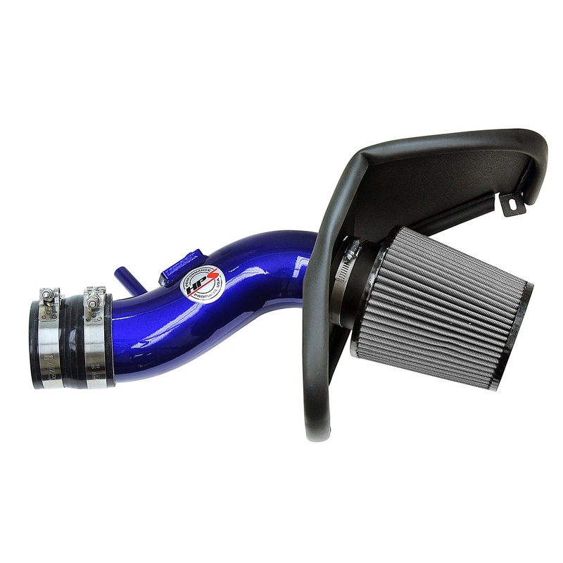 HPS Performance Shortram Air Intake Kit (Blue) - Honda Ridgeline 3.5L V6 (2017-2018) Includes Heat Shield