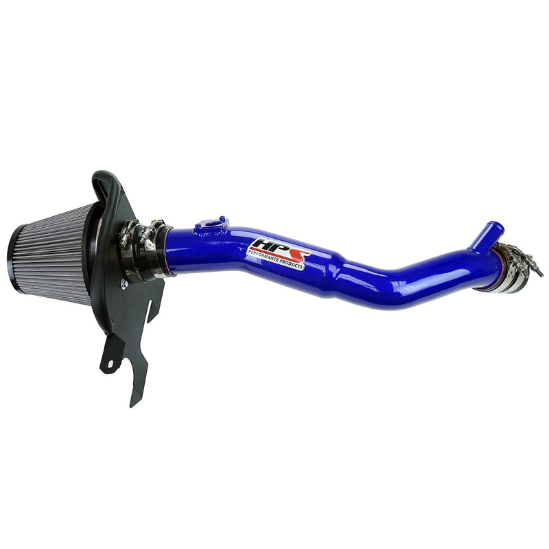 HPS Performance Shortram Air Intake Kit (Blue) - Lexus IS200t 2.0L Turbo (2016-2017) Includes Heat Shield
