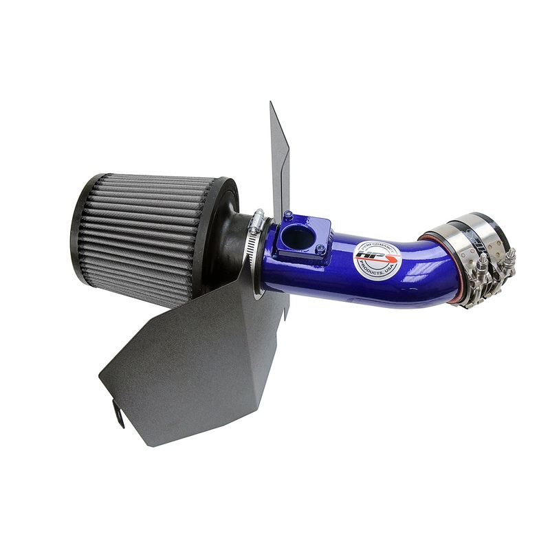 HPS Performance Shortram Air Intake Kit (Blue) - Subaru WRX 2.5L Turbo (2006-2007) Includes Heat Shield