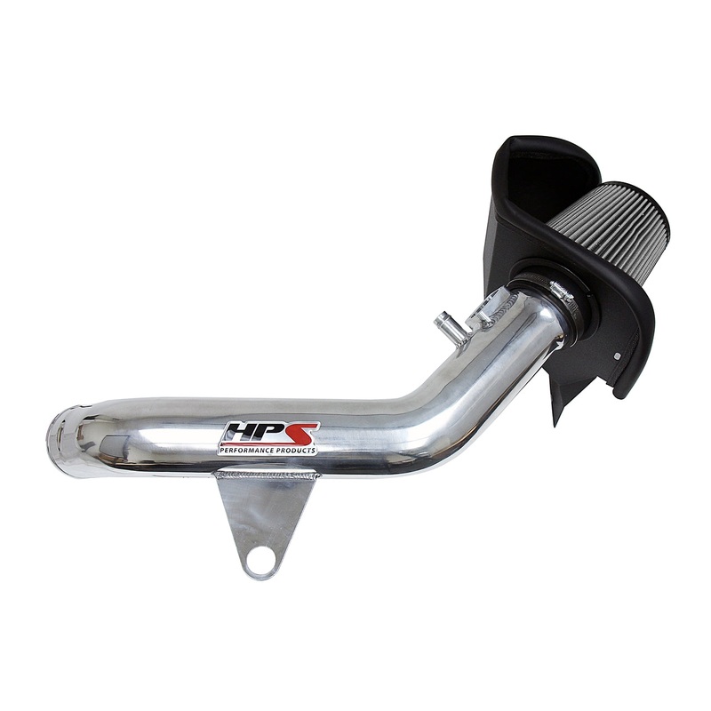 HPS Performance Shortram Air Intake Kit (Polish) - BMW 335ix F30 3.0L Turbo N55 (2012-2015) Includes Heat Shield
