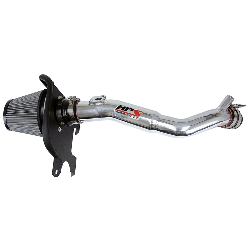 HPS Performance Shortram Air Intake Kit (Polish) - Lexus IS200t 2.0L Turbo (2016-2017) Includes Heat Shield