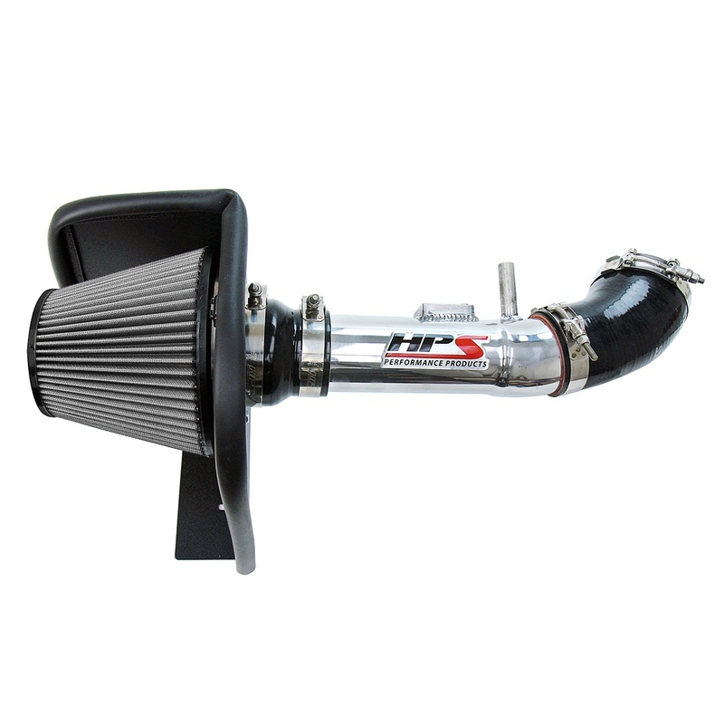 HPS Performance Shortram Air Intake Kit (Polish) - Mazda B4000 4.0L  V6 (2004-2009) Includes Heat Shield