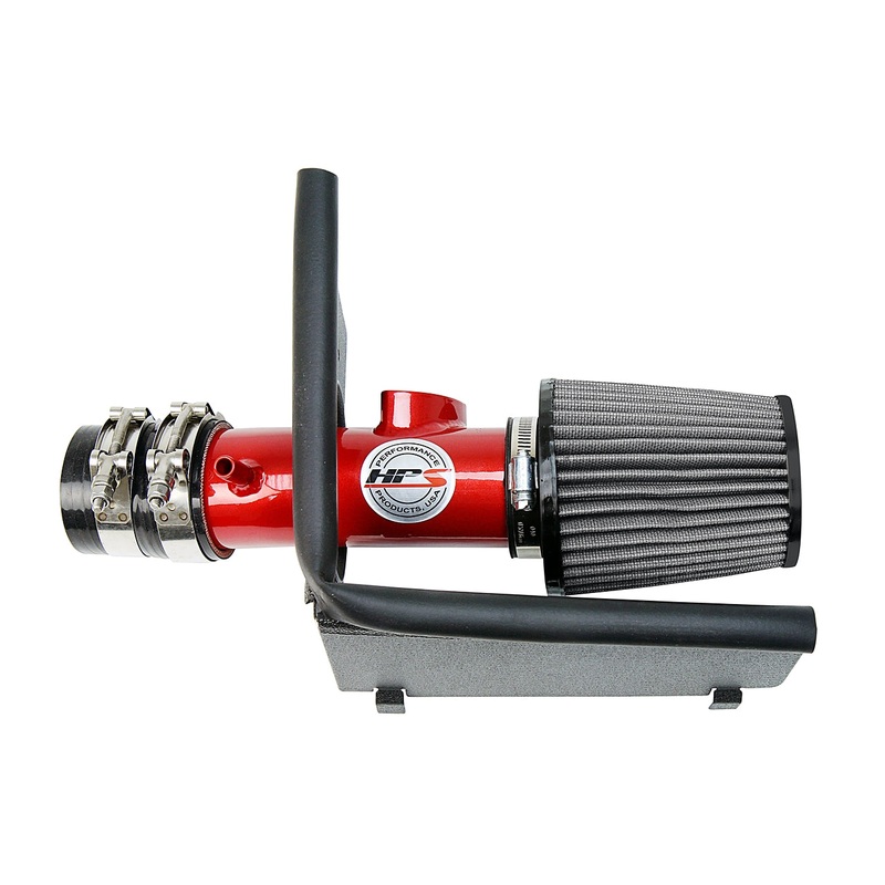 HPS Performance Shortram Air Intake Kit (Red) - Scion Yaris iA 1.5L (2017-2018) Includes Heat Shield