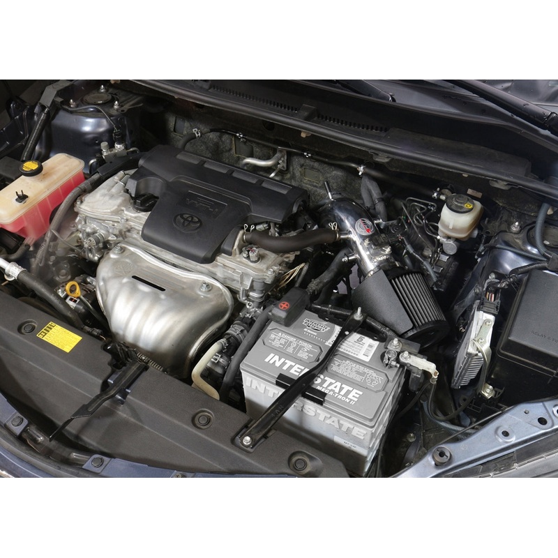 HPS Performance Shortram Air Intake Kit (Red) - Toyota Rav4 2.5L (2013-2017) Includes Heat Shield