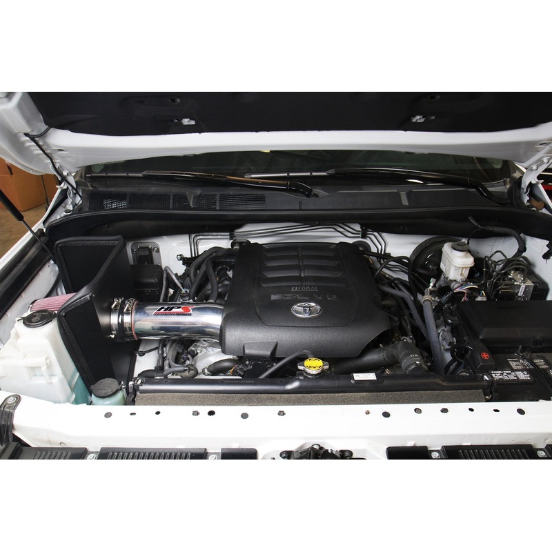 HPS Performance Shortram Air Intake Kit (Red) - Toyota Tundra 5.7L V8 (2012-2019) Includes Heat Shield