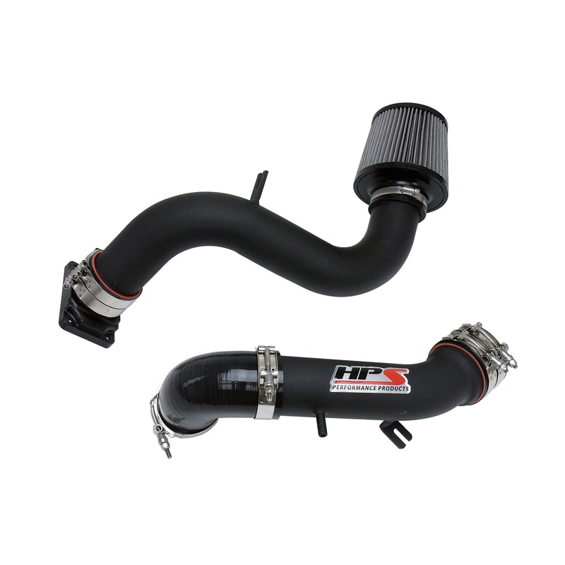 HPS Performance Cold Air Intake Kit (Black) - Dodge Stratus R/T V6 3.0L (2001-2003) Converts to Shortram