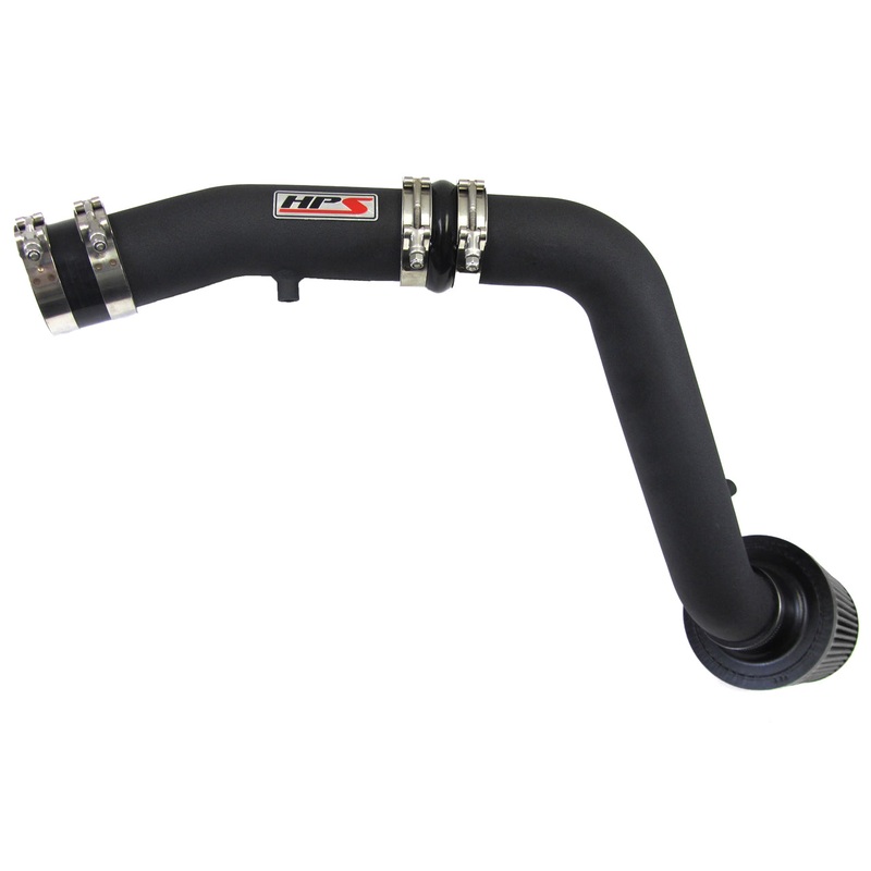 HPS Performance Cold Air Intake Kit (Black) - Honda Accord 3.0L V6 (2003-2007) Converts to Shortram