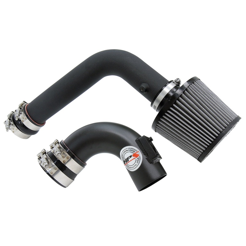 HPS Performance Cold Air Intake Kit (Black) - Mazda Mazda3 2.0L / 2.3L Non Turbo (2003-2009) Converts to Shortram