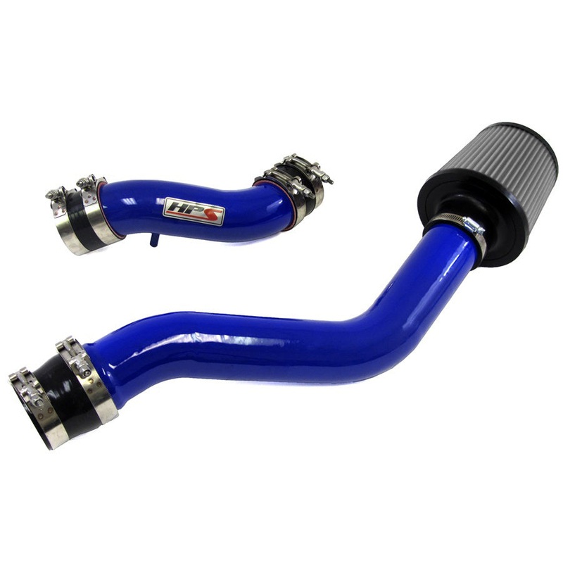 HPS Performance Cold Air Intake Kit (Blue) - Hyundai Tiburon 2.0L with MAF Sensor (2004-2008)