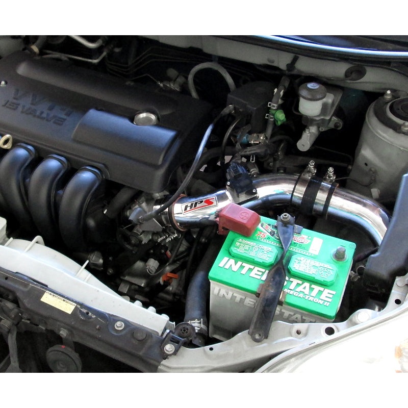 HPS Performance Cold Air Intake Kit (Blue) - Toyota Matrix XR 1.8L (2003-2004) Converts to Shortram