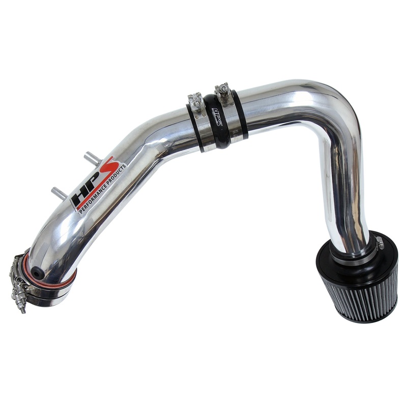 HPS Performance Cold Air Intake Kit (Polish) - Acura TSX 2.4L (2004-2008) Converts to Shortram