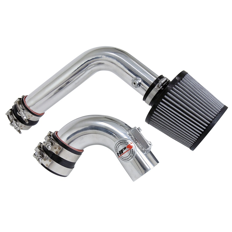 HPS Performance Cold Air Intake Kit (Polish) - Mazda Mazda5 2.3L Non Turbo (2006-2007) Converts to Shortram