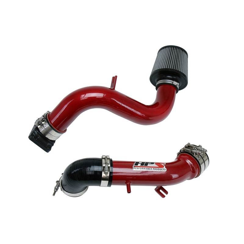 HPS Performance Cold Air Intake Kit (Red) - Dodge Stratus R/T V6 3.0L (2001-2003) Converts to Shortram