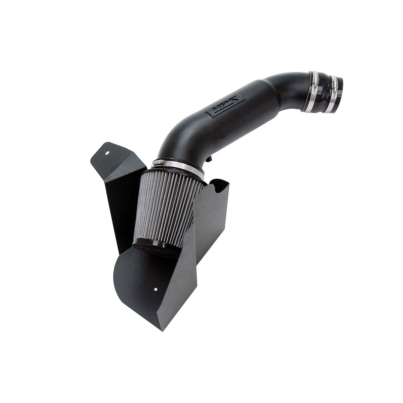 HPS Performance Shortram Air Intake Kit (Black) - Audi A7 Quattro 3.0L Supercharged (2012-2015) Includes Heat Shield