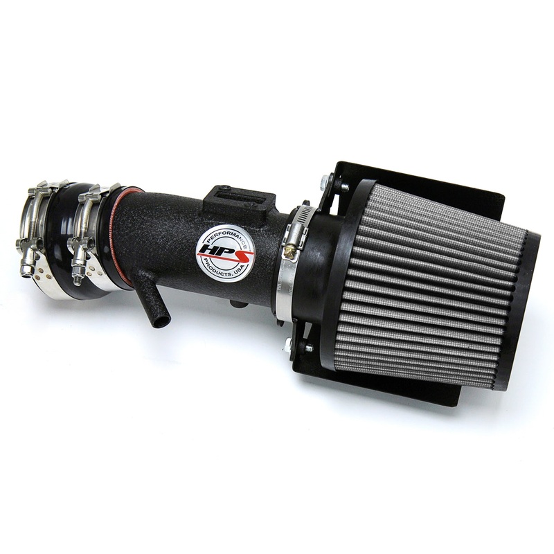 HPS Performance Shortram Air Intake Kit (Black) - Nissan Murano 3.5L V6 (2015-2018) Includes Heat Shield