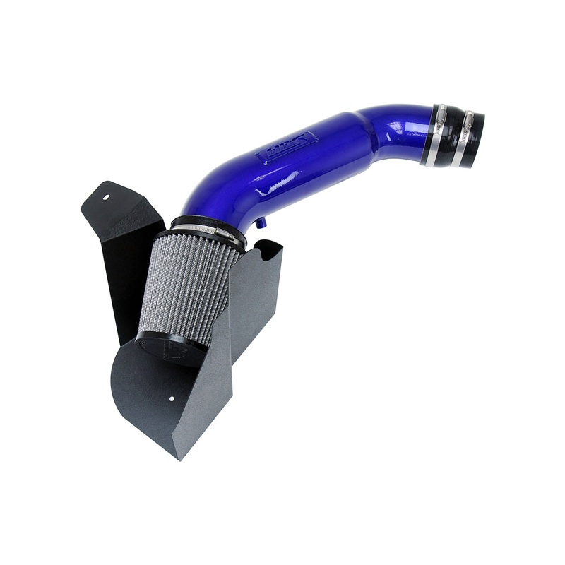 HPS Performance Shortram Air Intake Kit (Blue) - Audi A6 Quattro 3.0L Supercharged (2012-2015) Includes Heat Shield