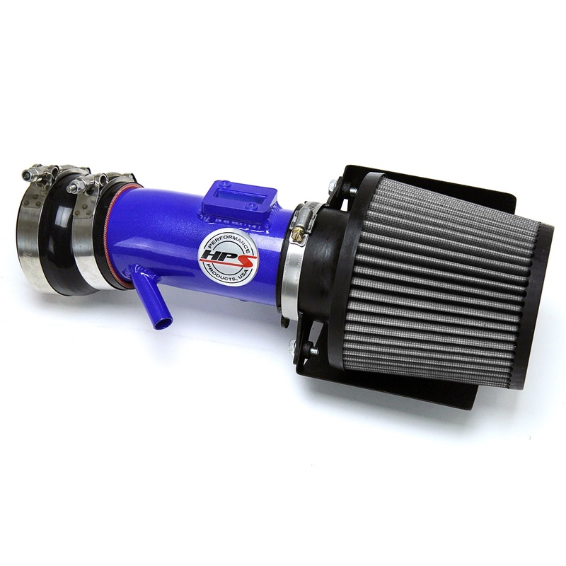 HPS Performance Shortram Air Intake Kit (Blue) - Nissan Murano 3.5L V6 (2015-2018) Includes Heat Shield