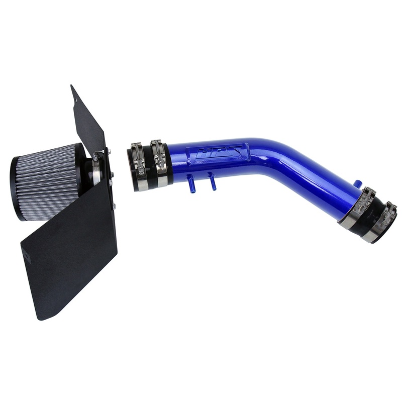 HPS Performance Shortram Air Intake Kit (Blue) - Toyota Tacoma 2.4L 2.7L (1995-1999) Includes Heat Shield