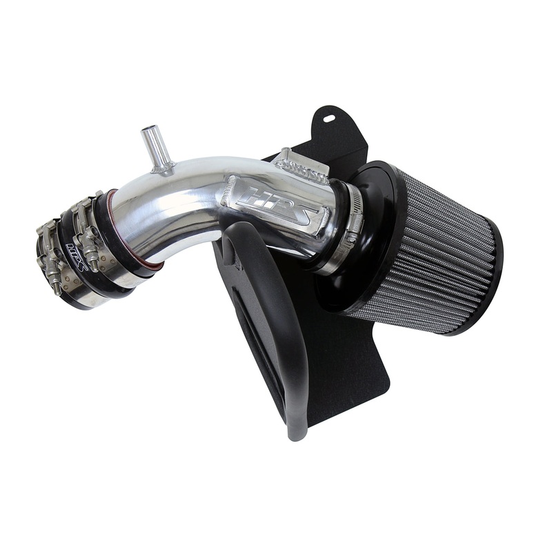 HPS Performance Shortram Air Intake Kit (Polish) - Toyota Camry 2.5L (2018-2019) Includes Heat Shield
