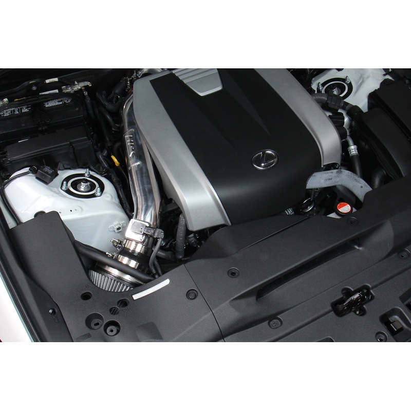 HPS Performance Shortram Air Intake Kit (Red) - Lexus GS350 3.5L V6 (2013-2019) Includes Heat Shield