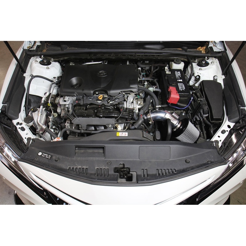 HPS Performance Shortram Air Intake Kit (Red) - Toyota Camry 2.5L (2018-2019) Includes Heat Shield