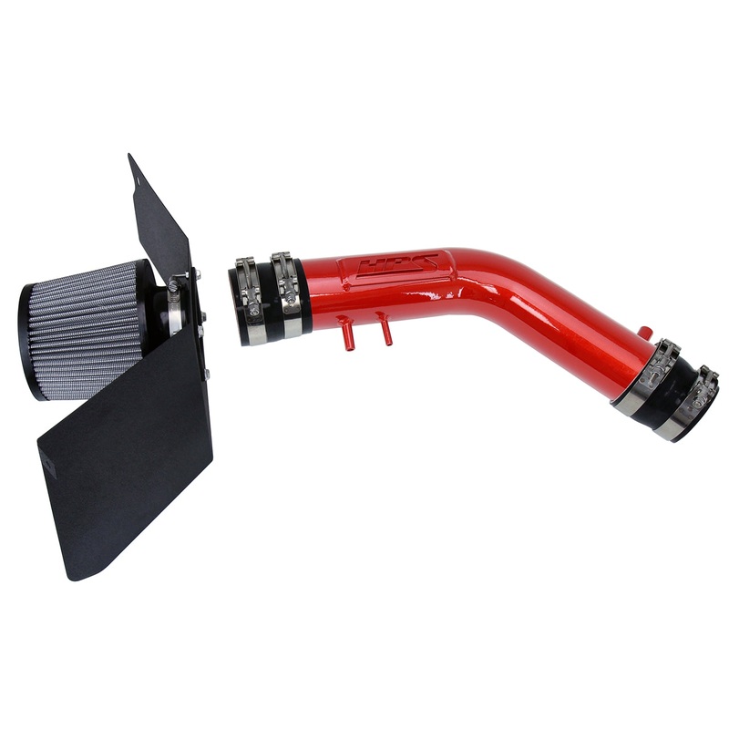 HPS Performance Shortram Air Intake Kit (Red) - Toyota Tacoma 2.4L 2.7L (1995-1999) Includes Heat Shield