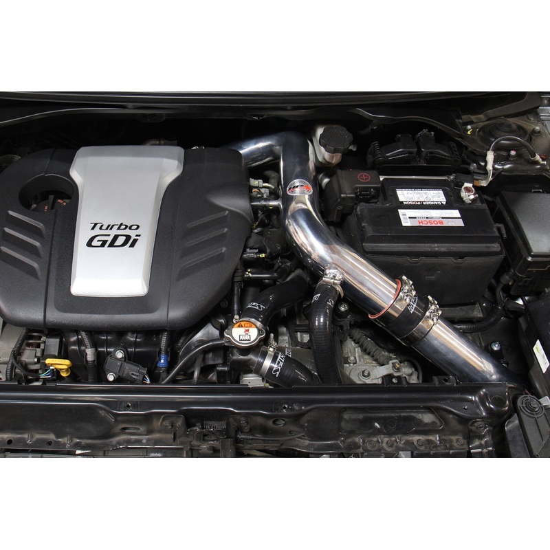 HPS Performance Cold Air Intake Kit (Blue) - Hyundai Veloster 1.6L Turbo (2013-2017) Converts to Shortram