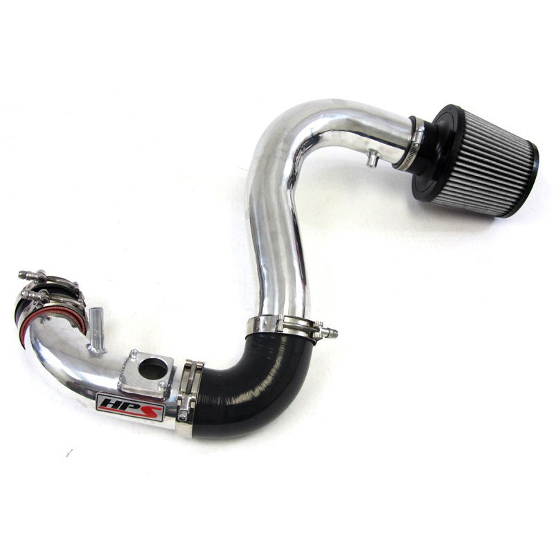 HPS Performance Cold Air Intake Kit (Polish) - Mazda Mazdaspeed 3 2.3L Turbo (2007-2013) Converts to Shortram