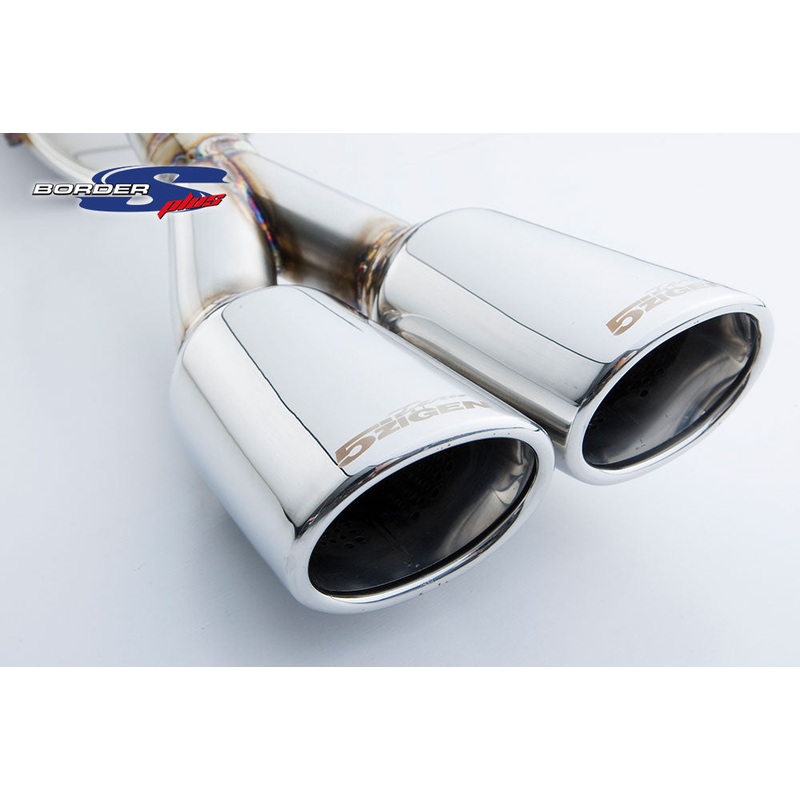 5ZIGEN BORDER-S+ EXAUST FOR DAIHATSU MIRA AVY LA-L250S BCD1004