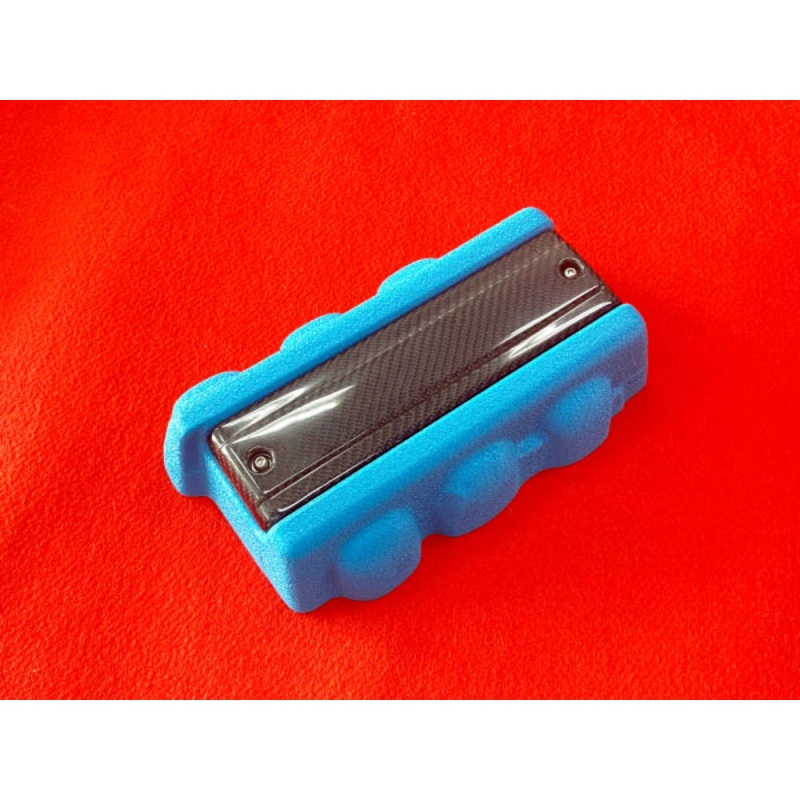 BACK YARD SPECIAL ENGINE COVER VER.R 2 COLORS TWILL CARBON & LIGHT BLUE CRYSTAL PAINT FINISH FOR HONDA S660 JW5 DBA-3BA MT-CVT BACK-YARD-SPECIAL-00030