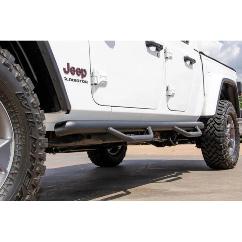 N-FAB Nerf Step System with Drop Down Hoop for 20-22 Jeep Gladiator JT