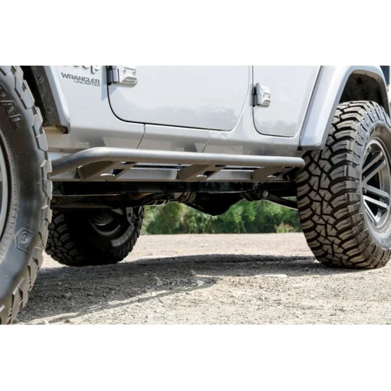 N-FAB TSJ184-TX Trail Slider Side Steps for 18-24 Jeep Wrangler JL Unlimited