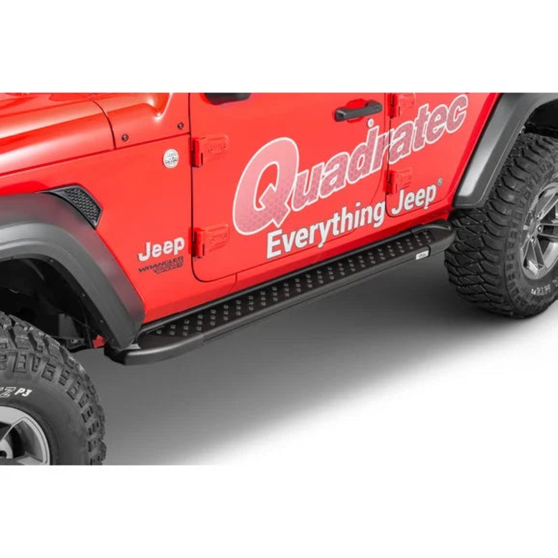 Romik RAL Running Boards for 18-24 Jeep Wrangler JL Unlimited