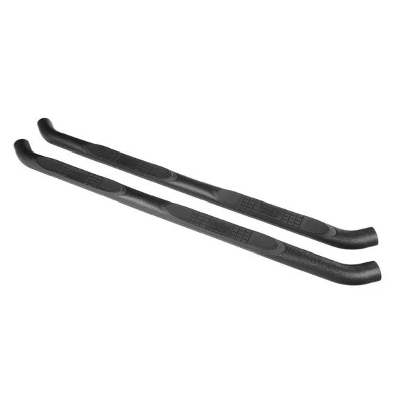 Rugged Ridge 11591.12 Round 3" Side Step Pair for 18-24 Jeep Wrangler JL Unlimited