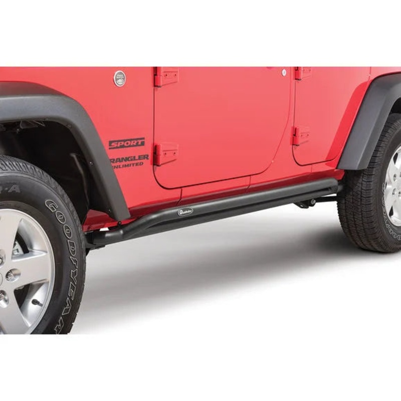 Quadratec QRC Rocker Guards for 07-18 jeep Wrangler Unlimited JK