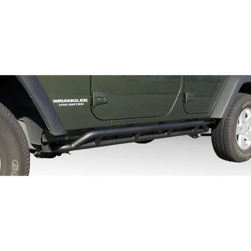 Rugged Ridge 11504.22 RRC Rocker Guards for 07-18 Jeep Wrangler Unlimited JK 4 Door