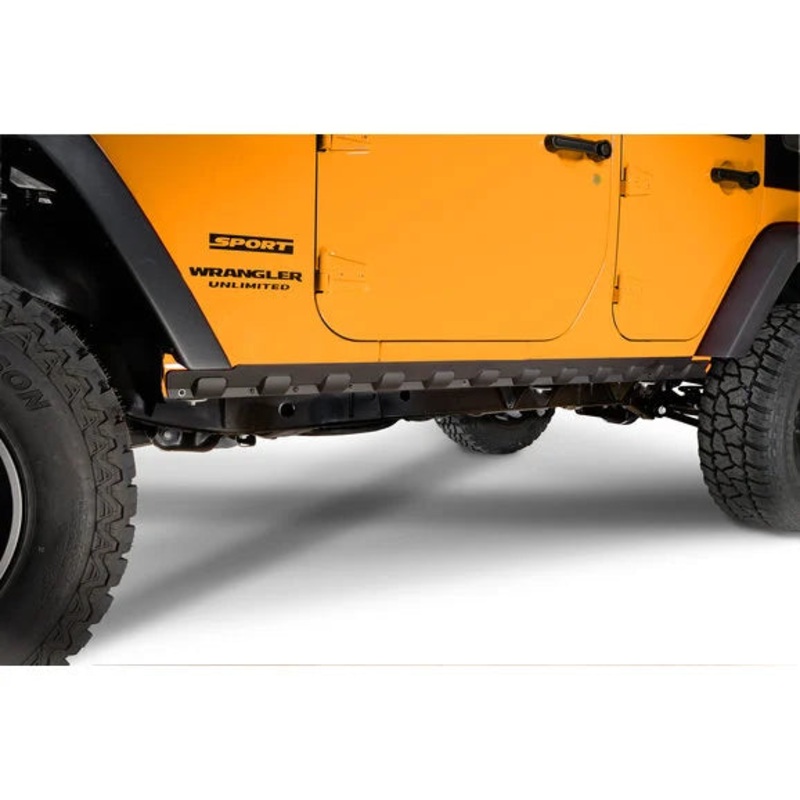 Rugged Ridge 11651.12 Rocker Guard Body Armor Kit for 07-18 Jeep Wrangler Unlimited JK 4 Door
