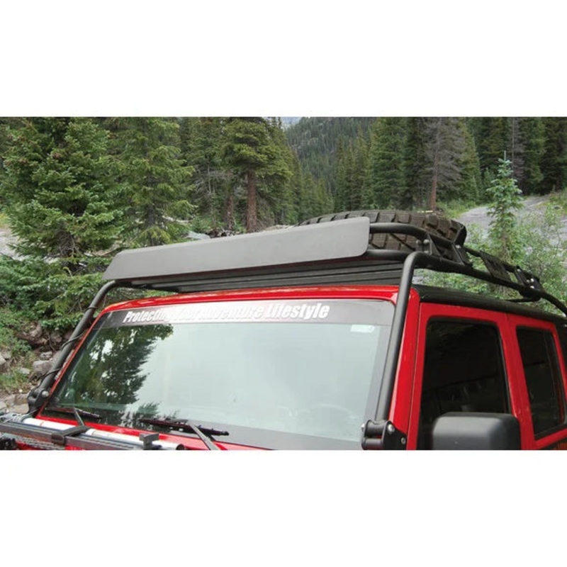 Warrior Products 888 Front Air Dam for 07-18 Jeep Wrangler JK with Renegade Rack