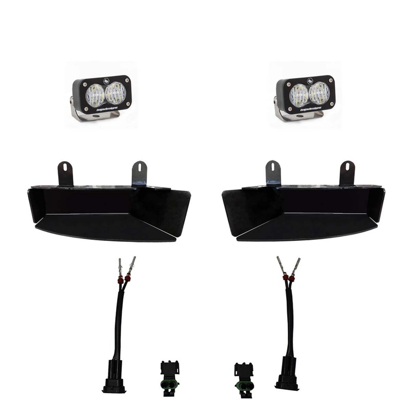 Baja Designs Dodge 19+ Ram 2500/3500 S2 Fog Pocket LED Light Kit