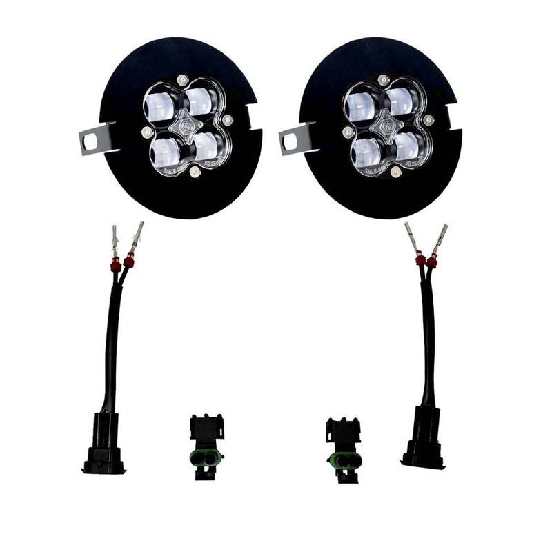 Baja Designs Ford/Toyota Squadron SAE Fog Pocket Light Kit for Ford 2006-2014 F-150, Toyota 2005-2011 Tacoma, 2007-2013 Tundra