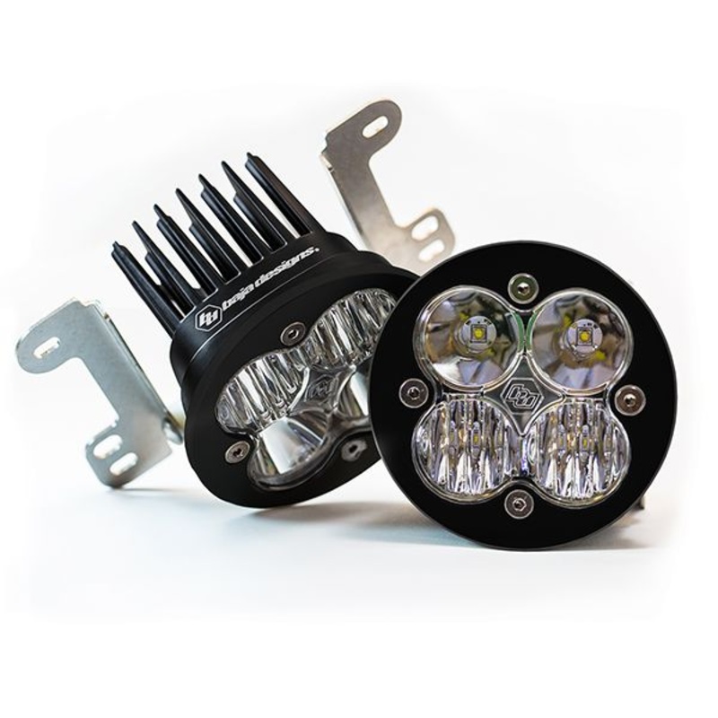 Baja Designs Squadron-R (Pro & Sport) LED Fog Pocket Kit for Jeep JK