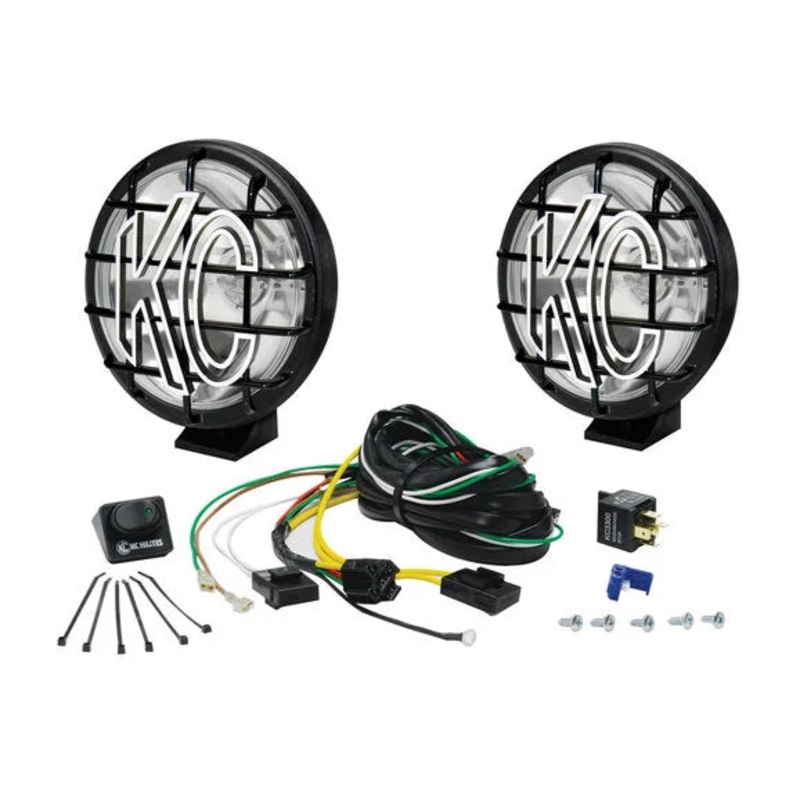 KC HiLiTES 9150 6" Apollo Pro Series 100 Watt Long Range Lamp System